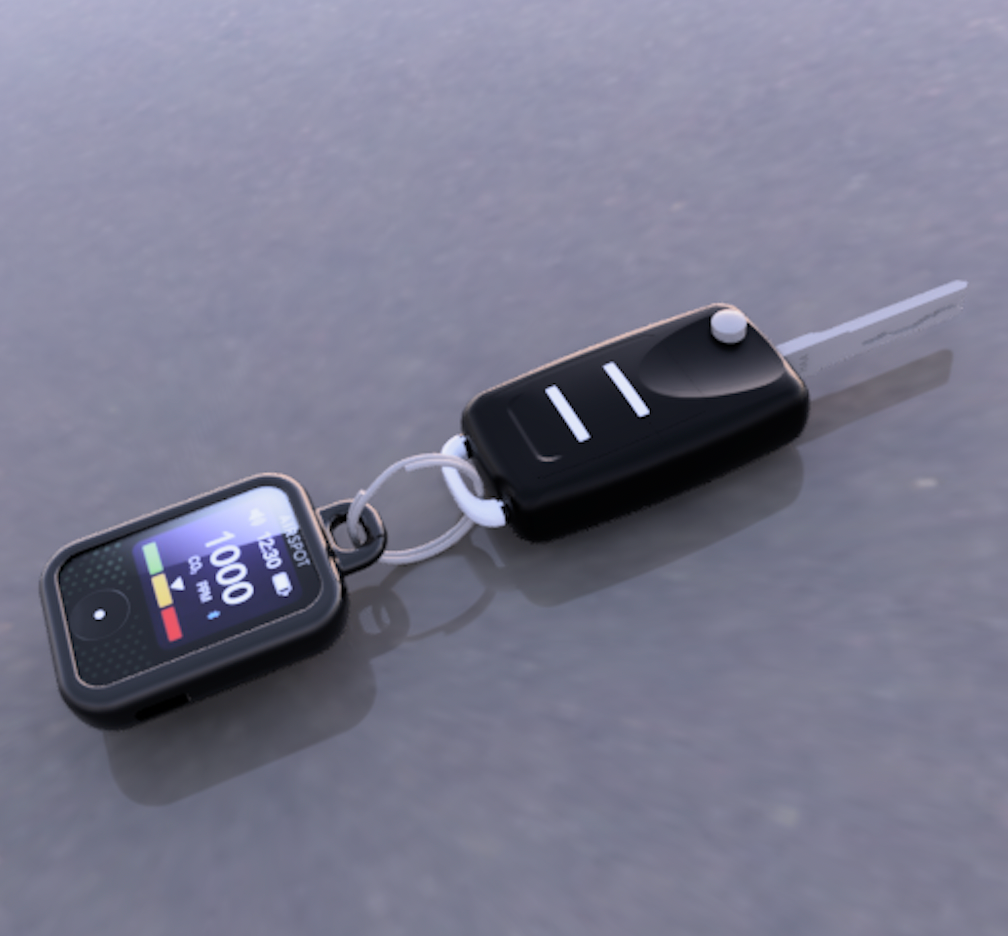 AirSpot Key Ring Case