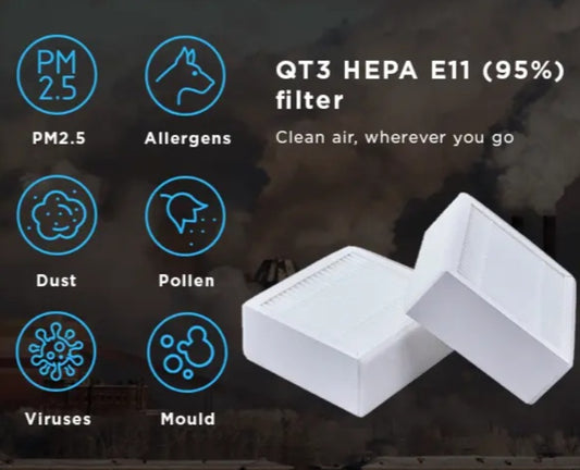 QT3 HEPA FILTER (2 pack)